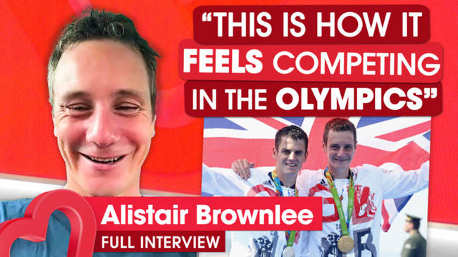 Alistair Brownlee reveals what it feels like to perform in the Olympics!