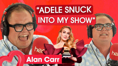 Alan Carr on his new show, Adele sneaking into his show and more!  image