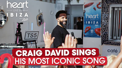 Craig David performs "7 Days" at Heart Live in Ibiza with Boots image