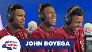 John Boyega Goes To The Cinema In Disguise!? image