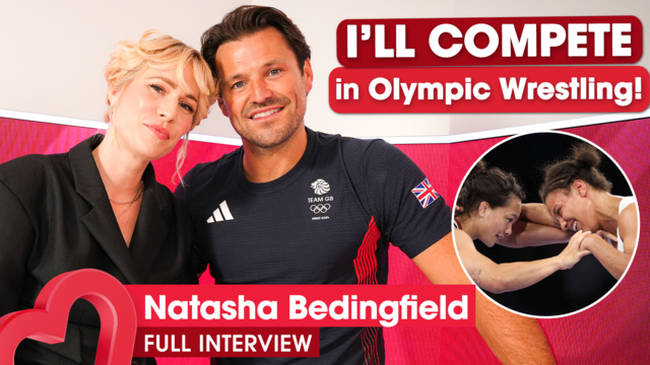 Natasha Bedingfield says she'll compete in Olympic Wrestling!