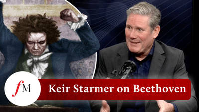 Sir Keir Starmer says Beethoven’s ‘Ode to Joy’, the EU anthem, sums up the Labour party image