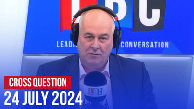 Cross Question with Iain Dale 24/07 | Watch Again image