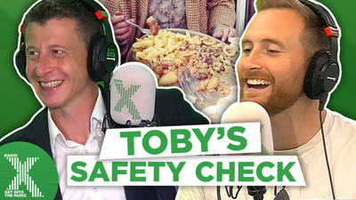 Toby takes a health & safety test for his breakfast challenge image