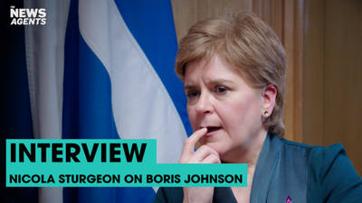 Nicola Sturgeon says Boris Johnson contributed to a degradation of politics image