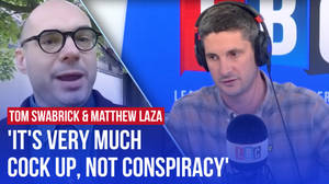 'It's very much cock up, not conspiracy', says Matthew Laza image