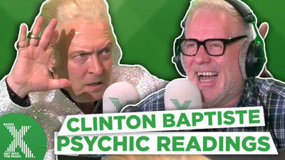 Clinton Baptiste gives Chris Moyles & the team psychic readings image