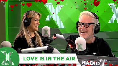 Love is in the air on The Chris Moyles Show! image