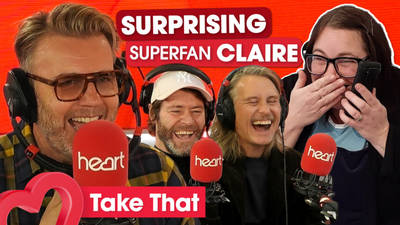 Take That give superfan Claire the surprise of a lifetime 😱 image