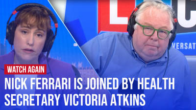 Watch Again: Nick Ferrari is joined by Health & Social Care Secretary Victoria Atkins | 11/04/24 image