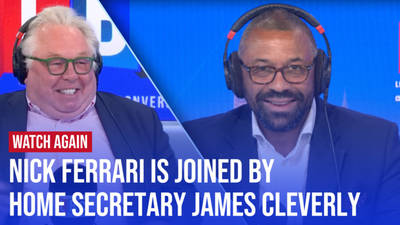 Watch Again: Nick Ferrari is joined by Home Secretary James Cleverly | 01/07/24 image
