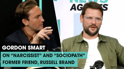 The News Agents: Gordon Smart on "narcissist" and "sociopath" former friend Russell Brand image