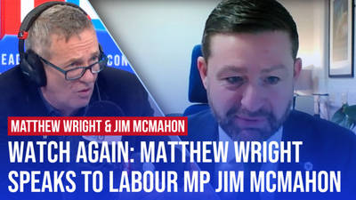 Watch Again: Matthew Wright speaks to Labour MP Jim McMahon image