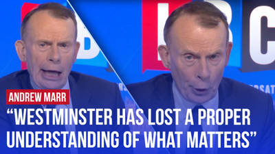 'Westminster has lost a proper understanding of what matters', says Andrew Marr image