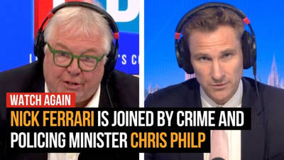 Watch Again: Nick Ferrari is joined by Chris Philp | 15/09/23 image