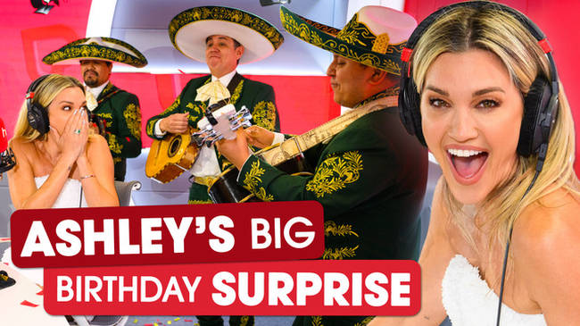 Ashley Roberts BIG birthday surprise! 