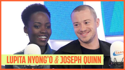Lupita Nyong’o & Joseph Quinn On Filming ‘A Quiet Place: Day One’ And They Play The Whisper Challenge 🤫 image