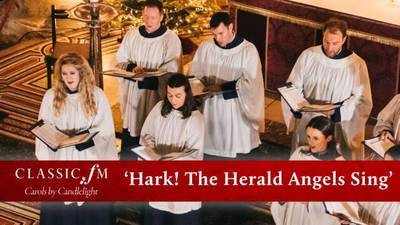 ‘Hark! The Herald Angels Sing’ – nin a beautiful 900-year-old church image