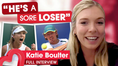 Katie Boulter calls her pro tennis boyfriend a sore loser! 🫣 image