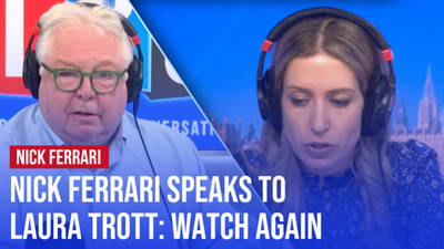 Nick Ferrari speaks to Laura Trott: Watch again  image