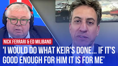 Ed Miliband: 'I would do what Keir's done... if it's good enough for him it's good enough for me' image
