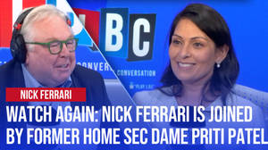 Watch Again: Dame Priti Patel joins Nick Ferrari | 04/03/24 image