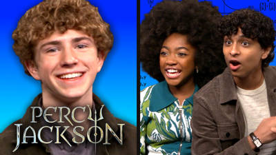 Percy Jackson cast vs. 'The Most Impossible Percy Jackson Quiz'  image