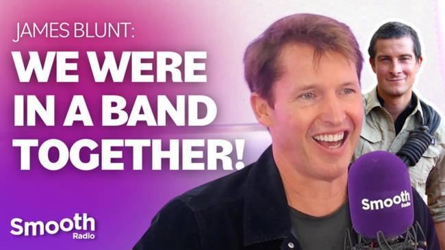 James Blunt reveals he was once in a band with Bear Grylls!