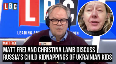 Matt Frei is surprised by how Russians lured Ukrainian children away image