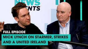 The News Agents: Mick Lynch on Starmer, strikes and a united Ireland image