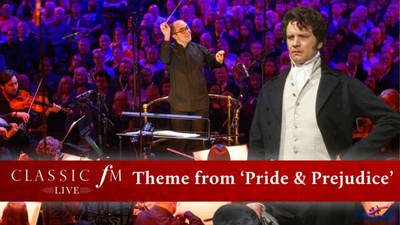 Pride & Prejudice – symphony orchestra plays Carl Davis theme | Classic FM Live image