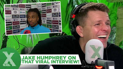 Jake Humphrey reacts to Michael Olise's viral video! image