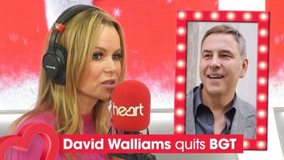 Heart: Amanda Holden reacts to the news David Walliams is leaving Britain's Got Talent image