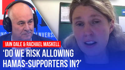 Iain Dale questions Rachael Maskell on her proposed visa scheme for Palestinians in Gaza  image