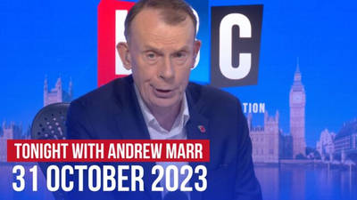 Tonight With Andrew Marr | Watch again 31/10 Video | Global Player