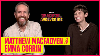 Matthew Macfadyen and Emma Corrin on filming Deadpool & Wolverine! image