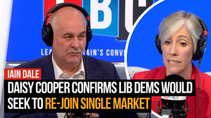 Daisy Cooper confirms Lib Dems would seek to re-join single market image