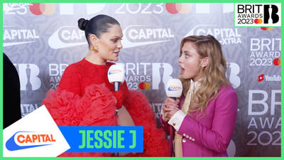 Jessie J Reveals Her Baby's Gender On The Red Carpet image