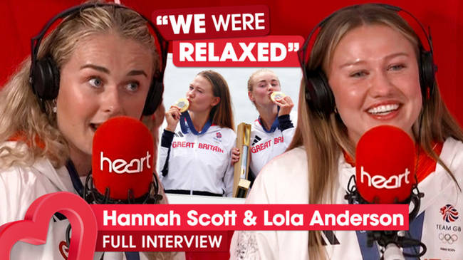 Hannah Scott and Lola Anderson spill about the nail biting moment they won gold at Paris 2024!