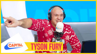 Tyson Fury Gives A Motivational Speech To The England Squad image