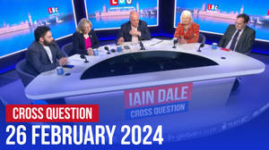 Watch Again: Cross Question with Iain Dale | 26/02 image