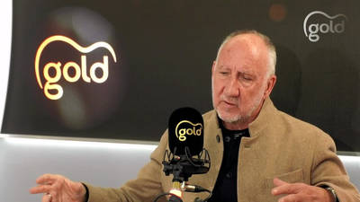 Pete Townshend speaks to Gold image