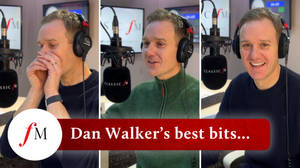 Dan Walker – behind the scenes on Classic FM Breakfast! image
