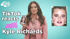 Real Housewives LEGEND Kyle Richards reacts to TikToks about herself! image