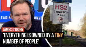 James O'Brien: How much money has gone to landowners in building HS2? image