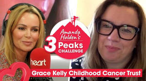 Jamie Theakston and Amanda Holden meet Emma from Grace Kelly Childhood Cancer Trust image