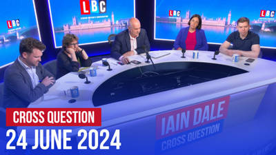 Watch Again: Cross Question with Iain Dale | 24/06 image