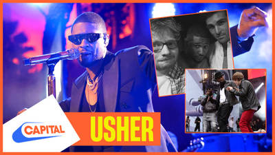 Usher reveals the truth about his unreleased collab with Ed Sheeran 😱 image