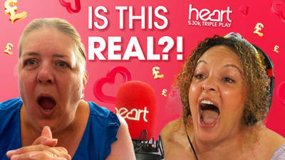 Carrie wins £30,000 with Heart's £30K Triple Play!  image