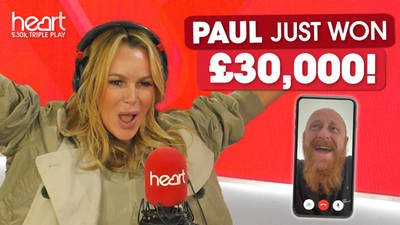 Paul wins £30,000 with £30k Triple Play!  image